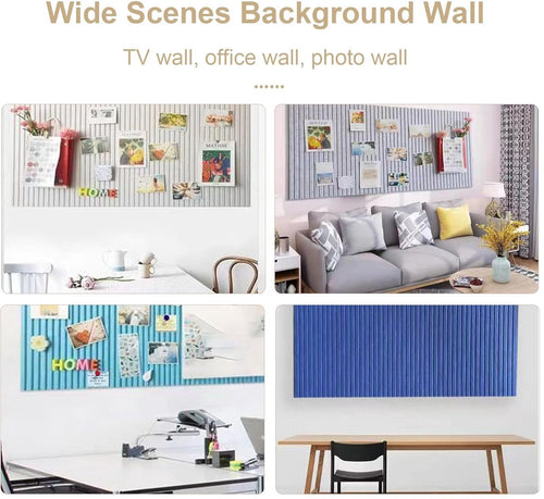 Groot prikbord - decoratief vilten camel 120 x 80 cm